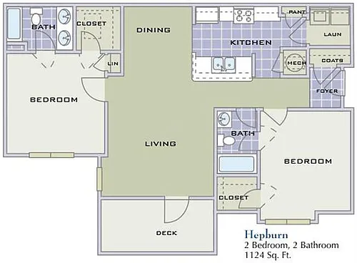 Floor plan Hepburn