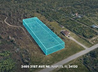 3465 31st Ave NE Lot 1, Naples, FL 34120