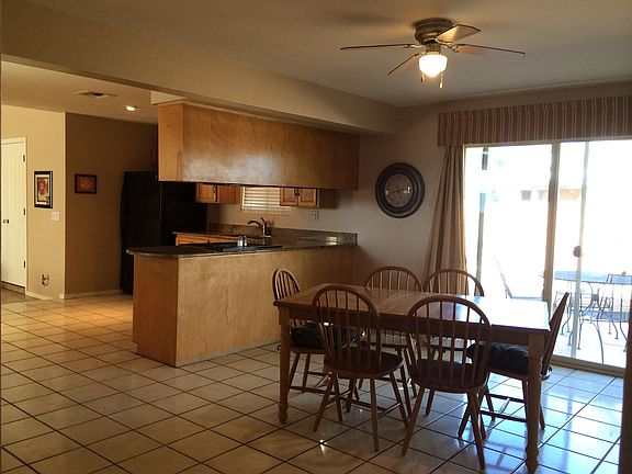 Open dining area
