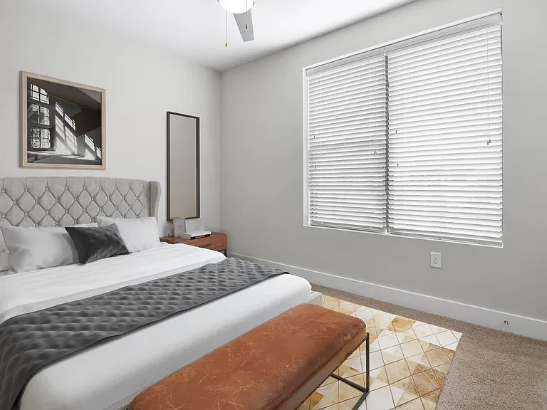 Carpeted Bedroom