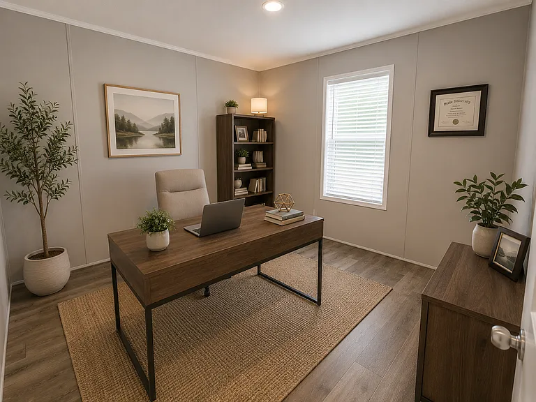 Staged Second Bedroom