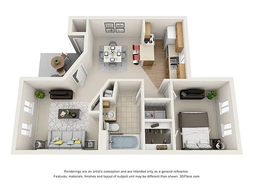Floor plan Magnolia