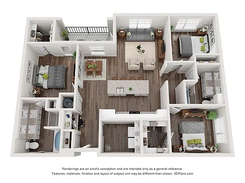 Floor plan C1