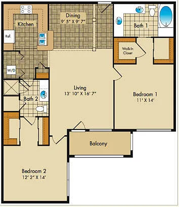 Floor plan F1