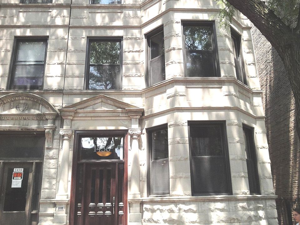 Front elevation. Stone and brick construction