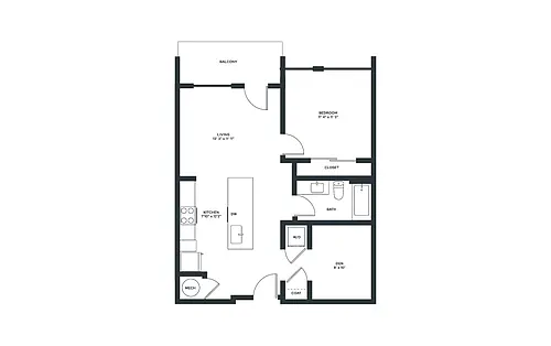 Floor plan Contemporary