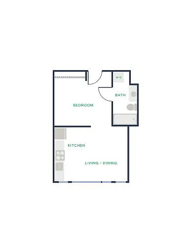 Floor plan Studio - A