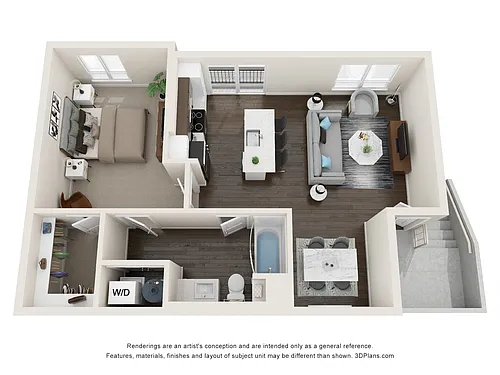 Floor plan Carriage + Garage