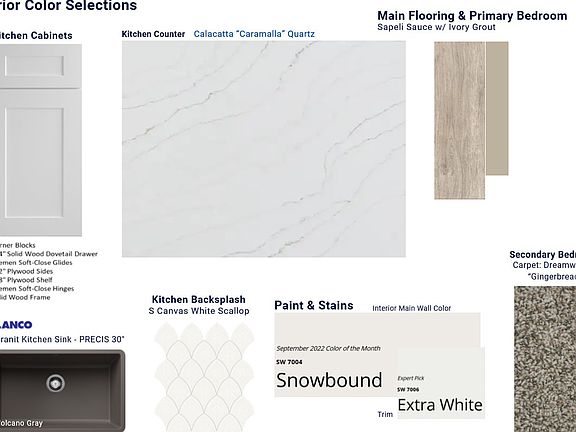 Interior Color Selections