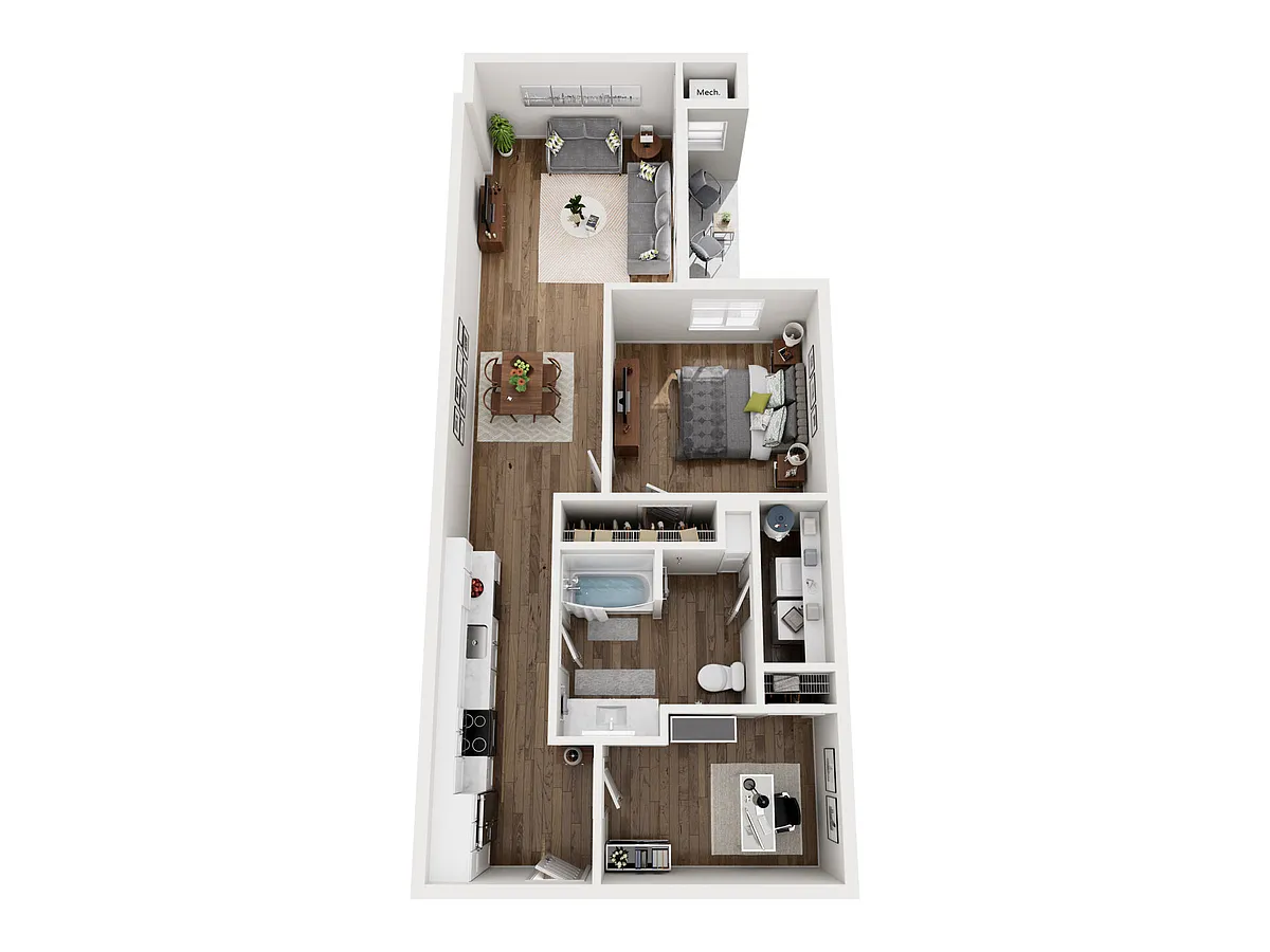 Floor plan Olympus II