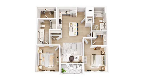 Floor plan B1
