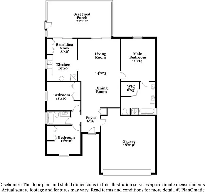 3 bed, 2.0 bath, 1330 sqft, $2,385 — Photo 2