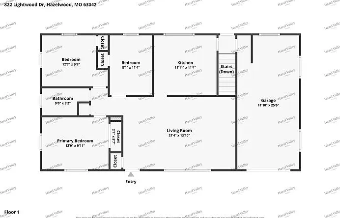 3 bed, 1.0 bath, 1274 sqft, $1,450 — Photo 3