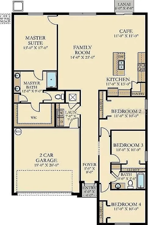 4 bed, 2.0 bath, 1939 sqft, $2,290 — Photo 3