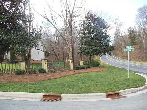 View from road