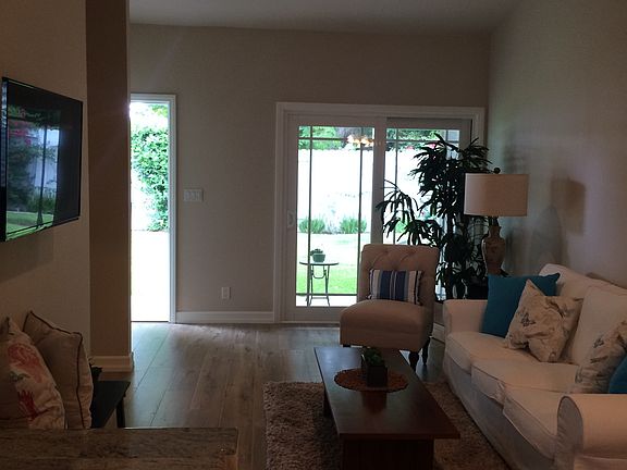 Wood floors throughout the house.