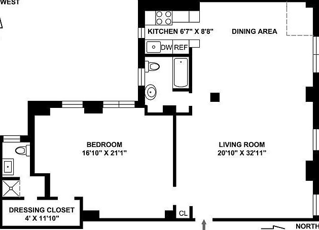 1st image of 18 W 70th St APT 1AE