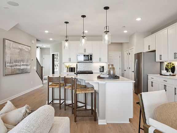 Gazing Into the Spacious Kitchen