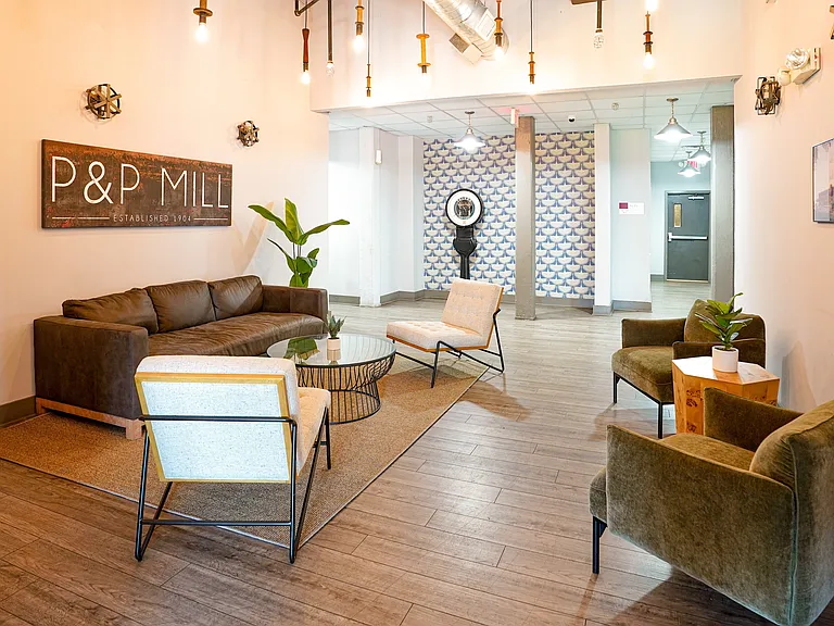 Apartments at The Mill Lobby