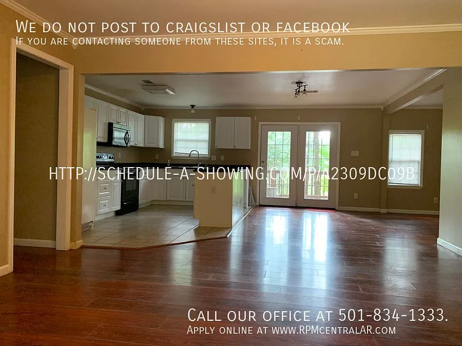 1306 E Twin Lakes Dr, Little Rock AR 72205- 3br 2ba with direct lake view — Photo 3