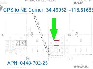 Near Granite Rd LOT 1, Lucerne Valley, CA 92356