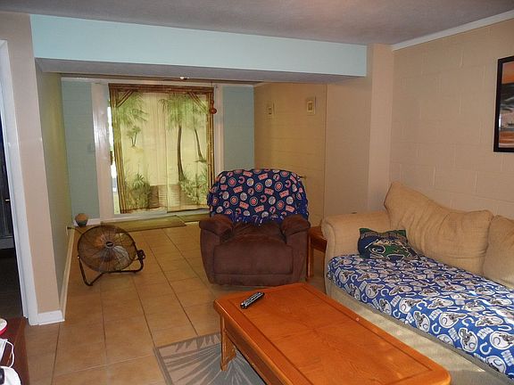 Downstairs livng rm to patio