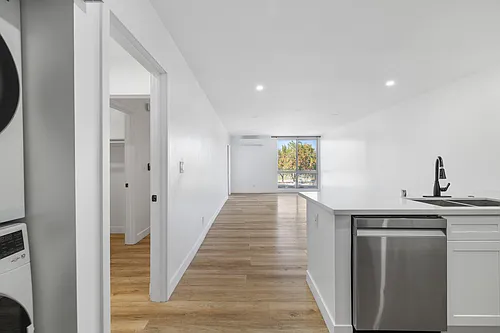 Floor plan Park View Balcony and in Unit Washer and Dryer