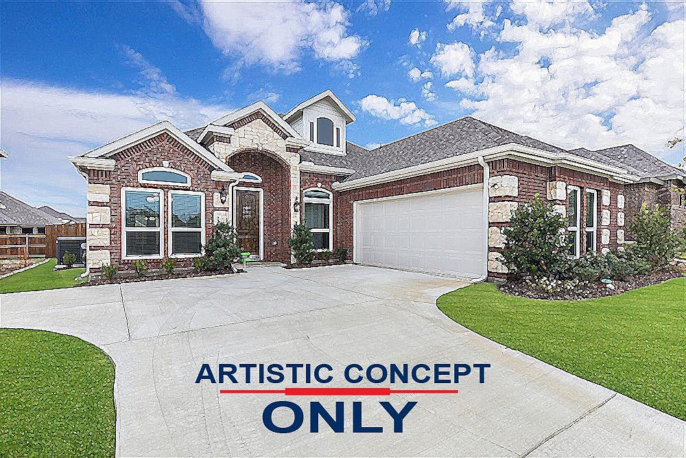 Waterford III FSW (w/Game) Plan, Heron's Bay Estates, Garland, TX 75043