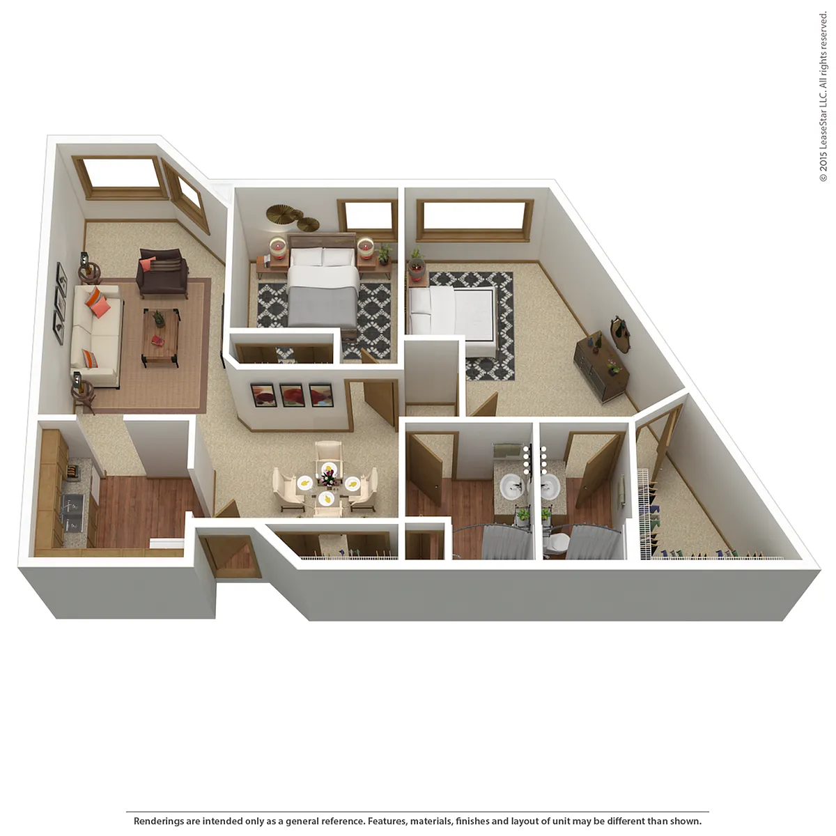 Floor plan B7GR