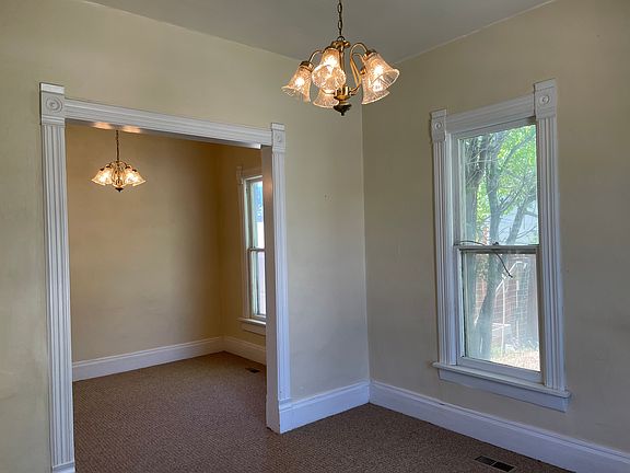 Front or Living Room looking into the Dining Room (Unfurnished)