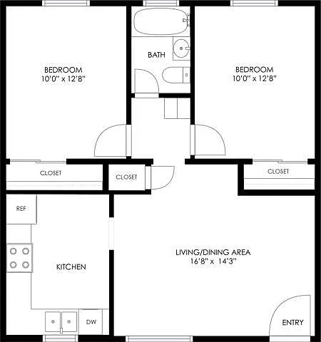 Floor plan B1