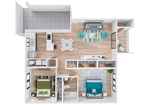 Floor plan B1
