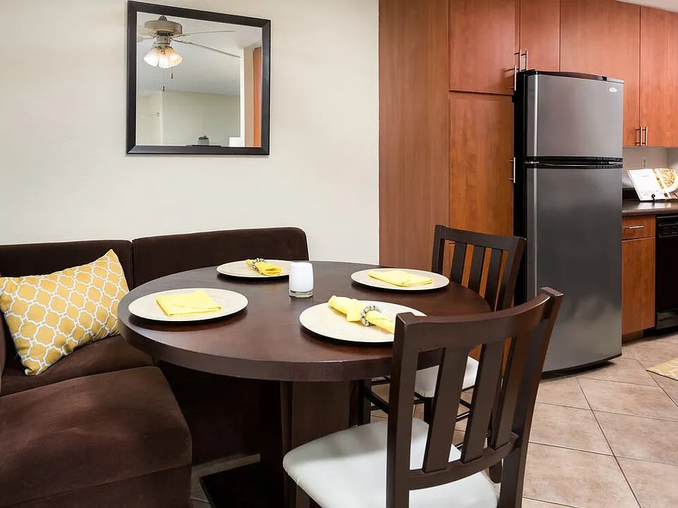 Two Bedroom Apartment Dining Area