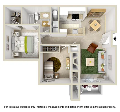 Floor plan Pine Renovated