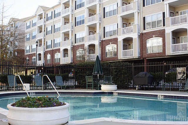 From the pool looking onto the Condo