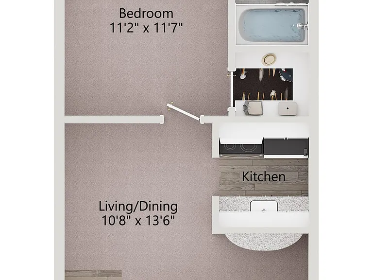 Palmetto 2D Unfurnished with Dimensions Palmetto 2D Unfurnished with Dimensions