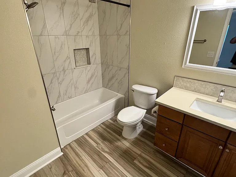 Master bathroom.