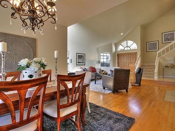 Dining Room Overlooking Living Room