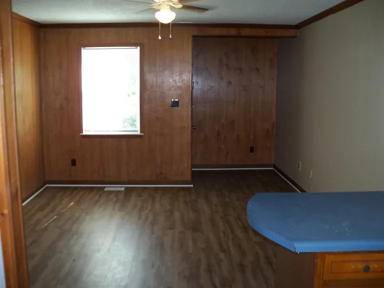 View from Kitchen into Living Room