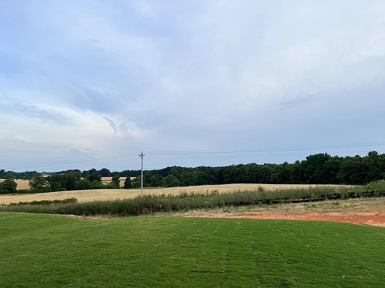 Backyard uninterrupted view