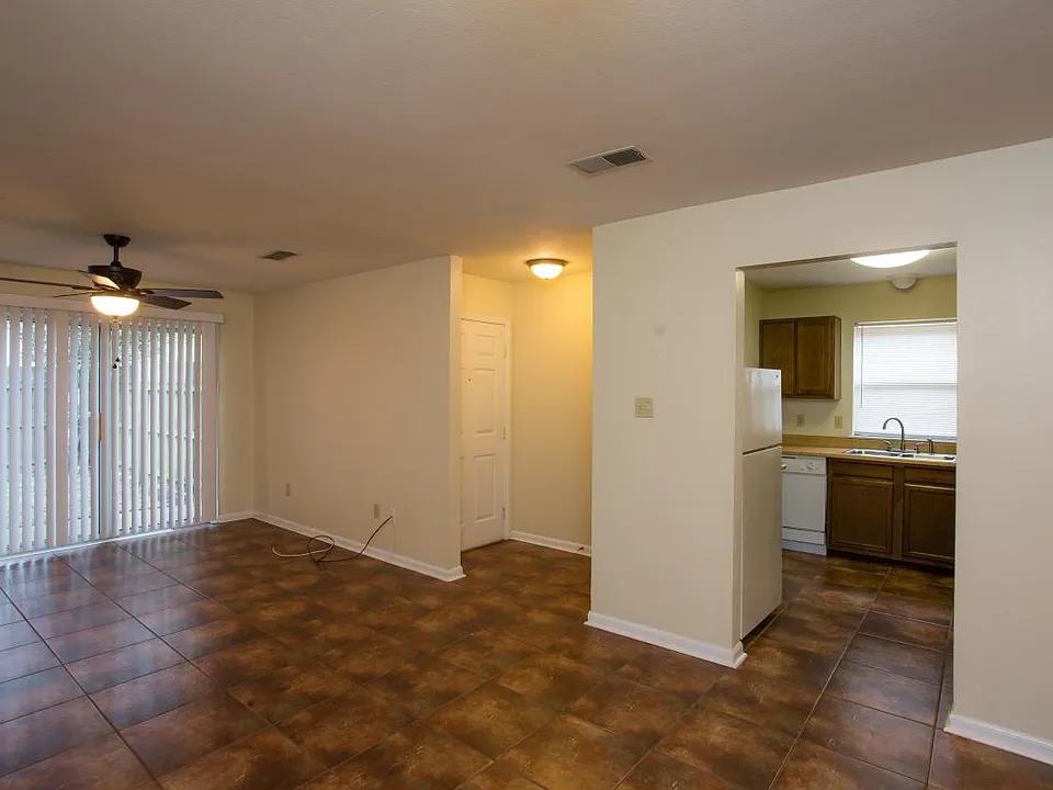Living room from back wall