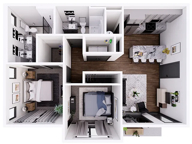 Floor plan Tillmore-2A