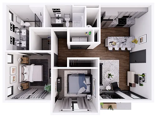 Floor plan Tillmore-2A