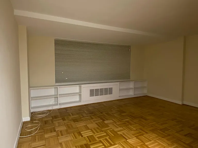 The studio, unfurnished.