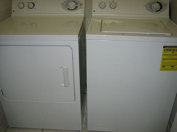 Washer and Dryer