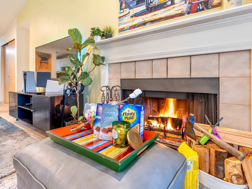 Cozy up by the fire - with everything you need to make some next-level s'mores!