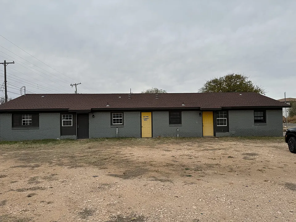 Front of triplex