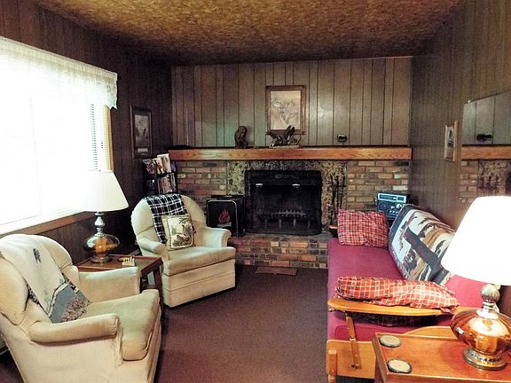 Wood burning Fireplace