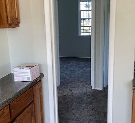 Kitchen view to middle bdrm