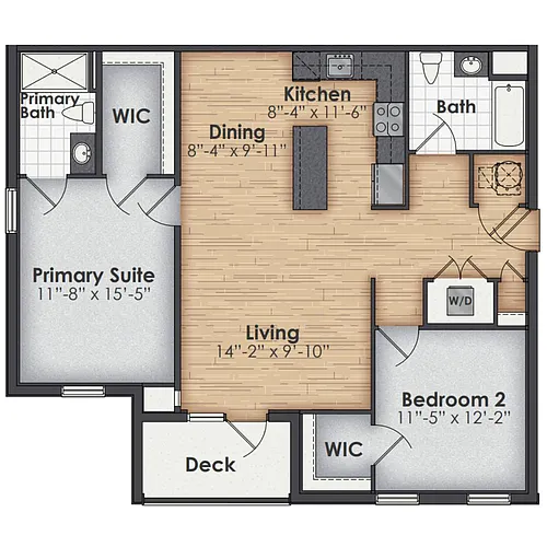 Floor plan The Driftwood